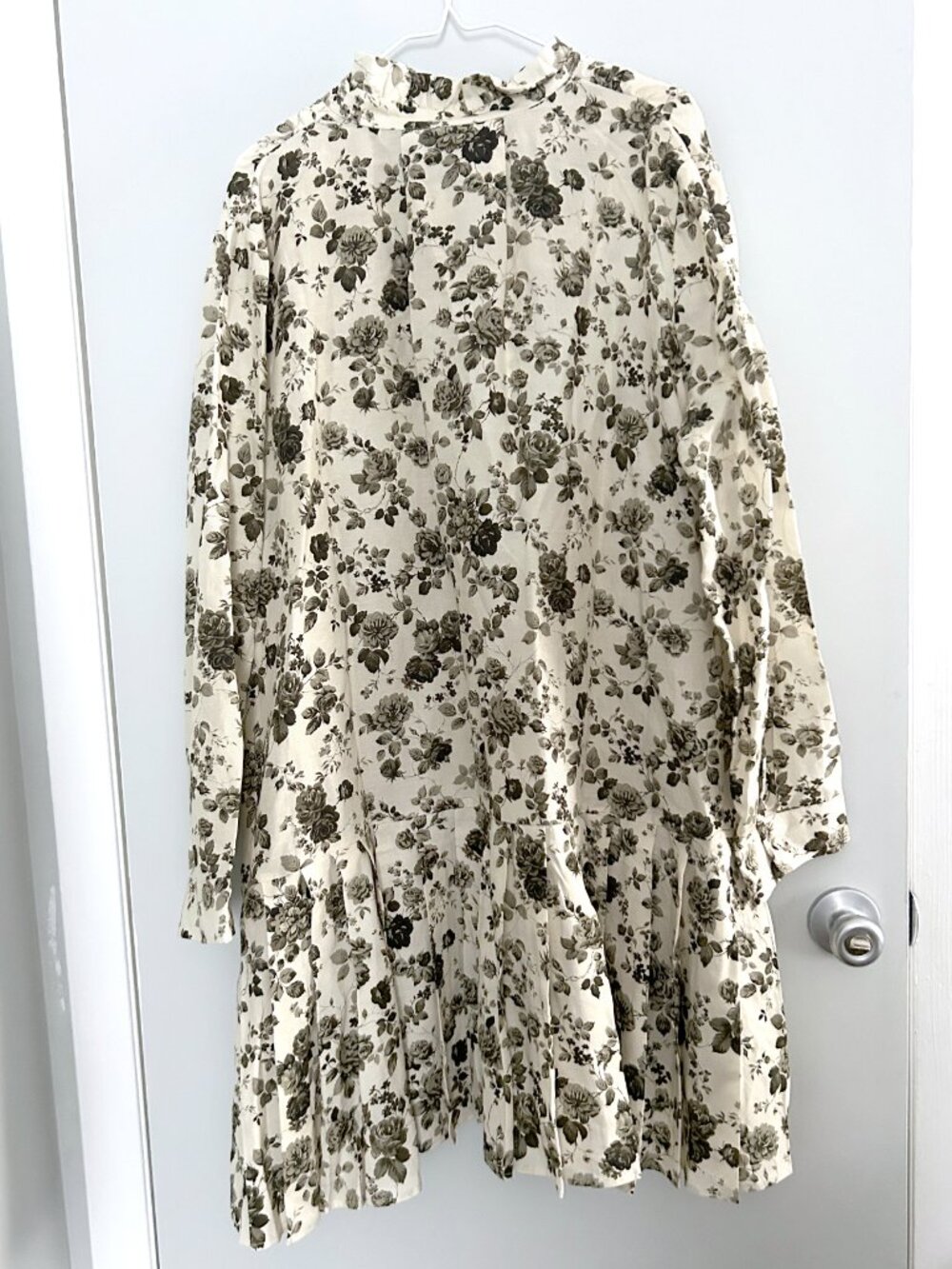 Tuckernuck Faded Roses Drop Waist Toile Tate Mini Dress Garden Party 3XL NWT - Picture 4 of 11